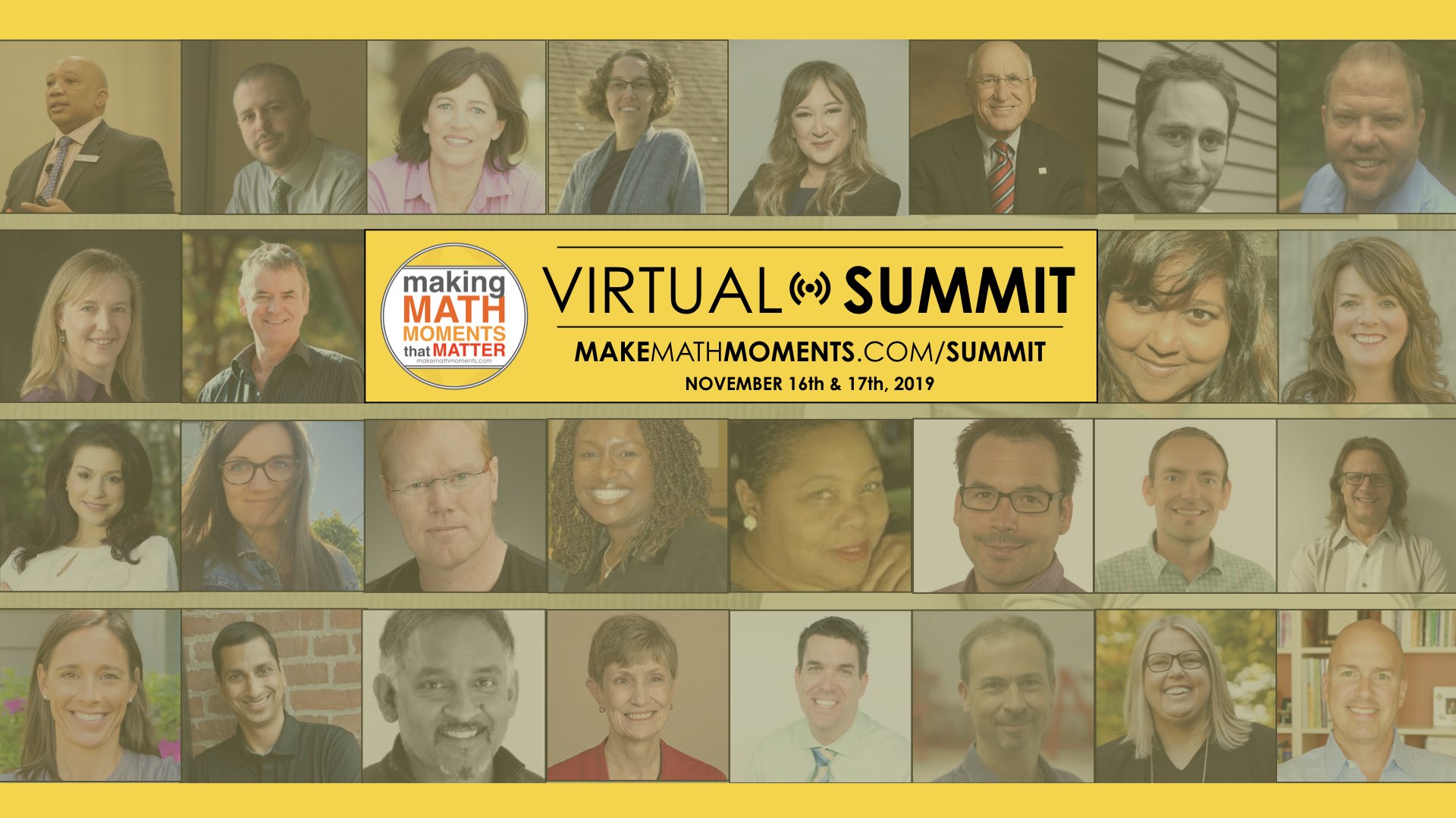 2019 Make Math Moments Virtual Summit Replays