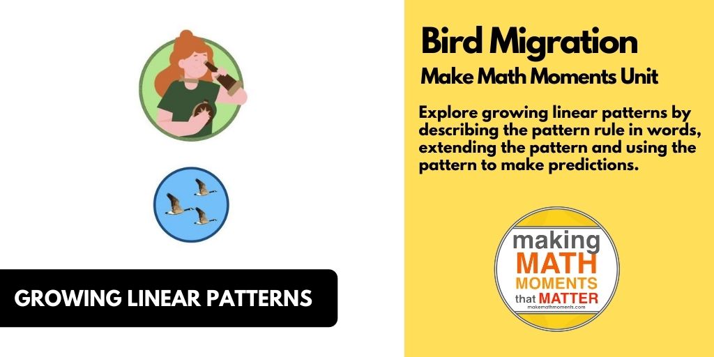 growing linear patterns with birds